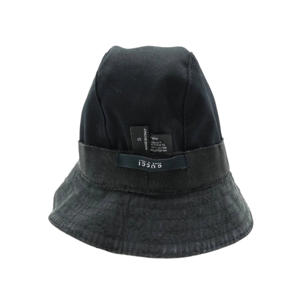 Gucci Black GG Canvas Bucket Hat – Occhi Azzurri display picture 2