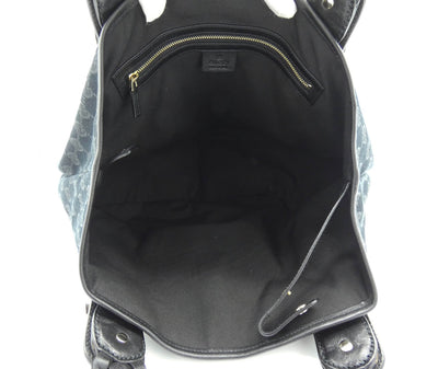 Gucci Black GG Canvas Pelham Medium Hobo Bag Gucci