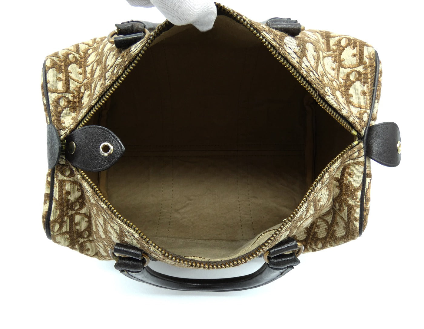 Christian Dior Vintage Monogram Boston Bag Bag Christian Dior