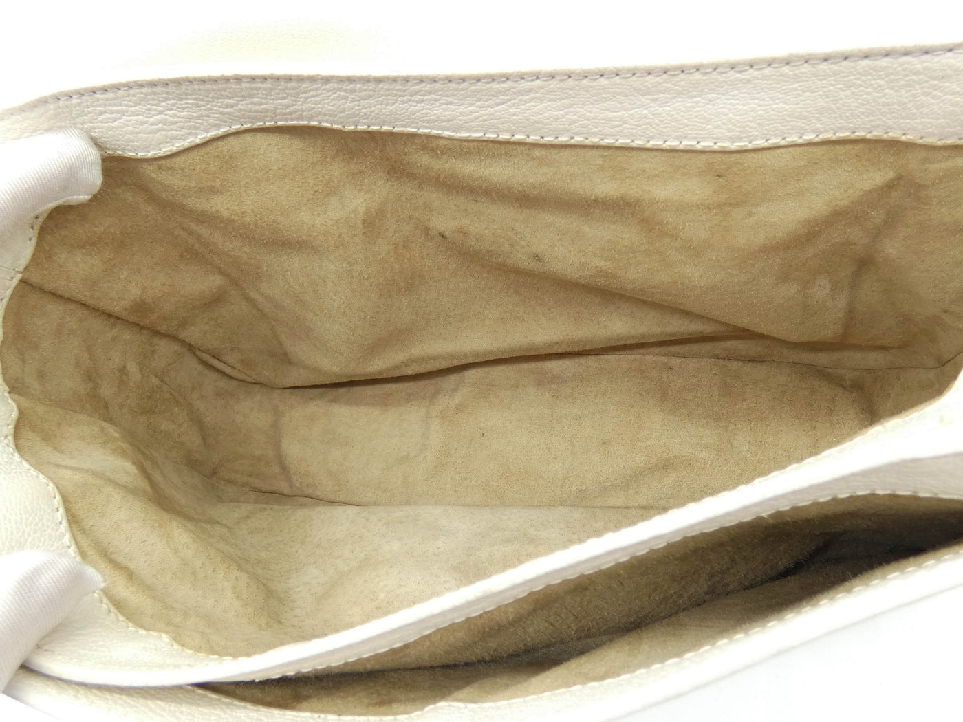 Miu Miu White Leather Madras 2way Bag Bag Miu Miu
