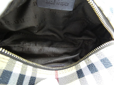 Burberry Haymarket Check Pouch Wallet, Cosmetic Bag Burberry