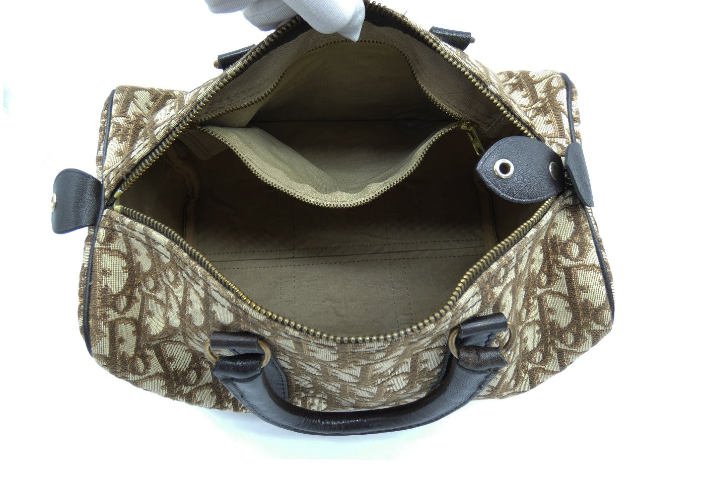 Christian Dior Vintage Monogram Boston Bag Bag Christian Dior