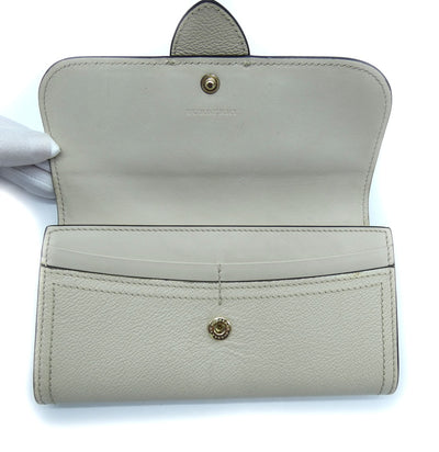Burberry Soft Grain Limestone Halton Wallet Wallet Burberry