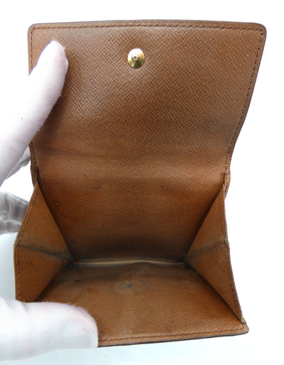 Louis Vuitton Vintage Brown and Monogram Portofeuil Elise Wallet Wallet Louis Vuitton