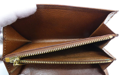 Louis Vuitton Vintage Brown and Monogram Sarah Wallet Wallet Louis Vuitton