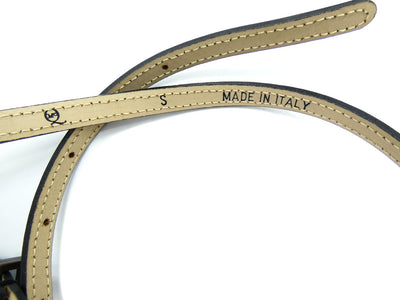 Alexander McQueen Thin Black Leather Belt Belt Alexander McQueen