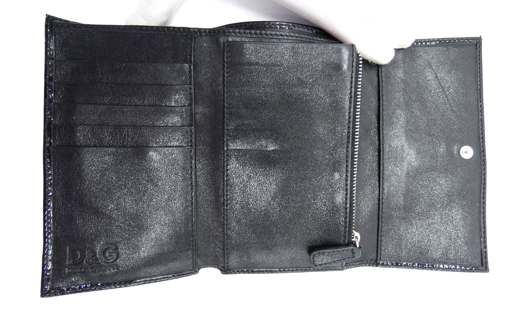 財布・小物その他 DOLCE & GABBANA Woman Wallet Black BI1265A1001 80999 Calfskin zip-around DG Logo wallet in Black for Women