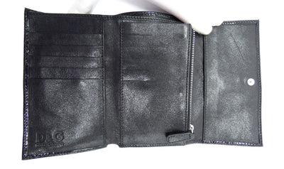 Dolce & Gabbana D&G Black Patent Wallet Wallet Dolce & Gabbana