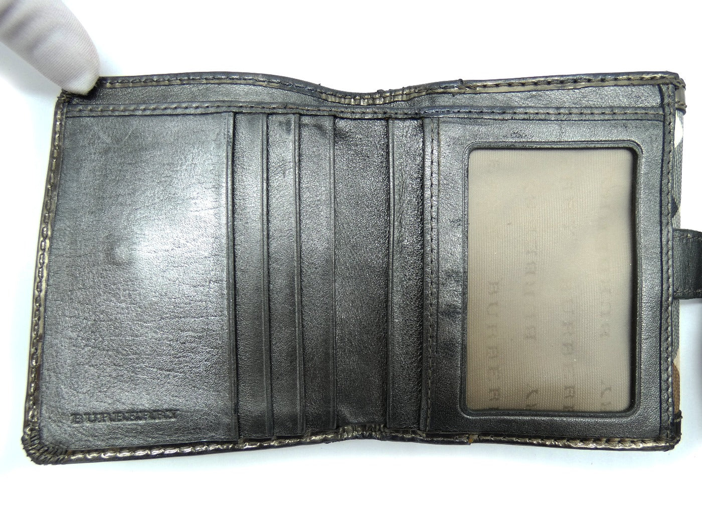 Burberry Nova Check Star Studded Wallet Wallet Burberry