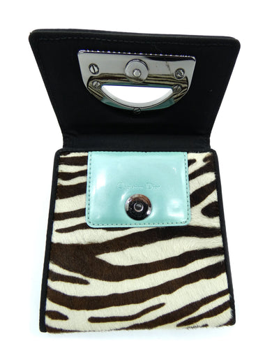 Christian Dior Zebra Pony Malice Wallet Wallet Christian Dior