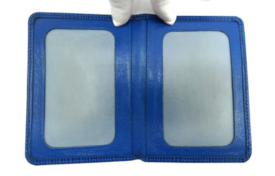 Louis Vuitton Blue Epi Leather Card Case Wallet Louis Vuitton