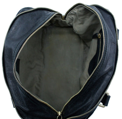 D & G Black Leather Bag Vilma Shoulder Bag Bag Dolce & Gabbana