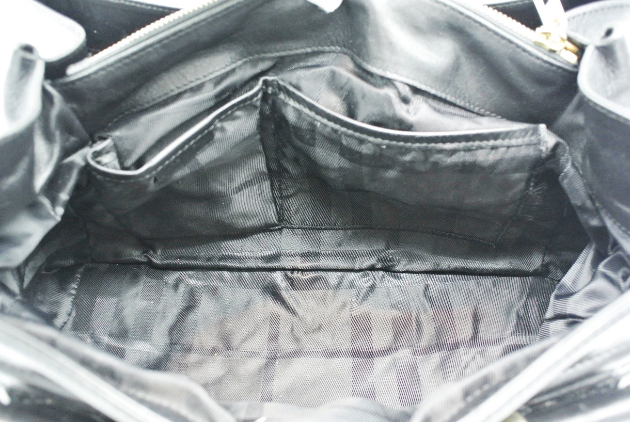 Burberry Black Leather Prorsum Bag Bag Burberry