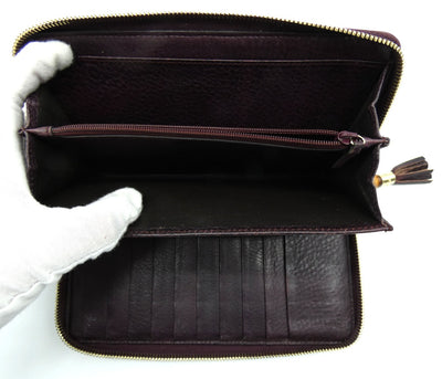 Gucci Diamante Large Zip Around Continental Bamboo Wallet Wallet Gucci