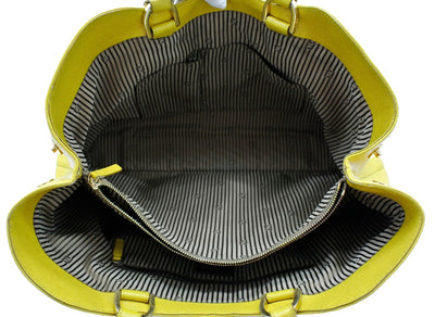 Fendi Yellow Leather Chameleon Large Tote Bag Fendi