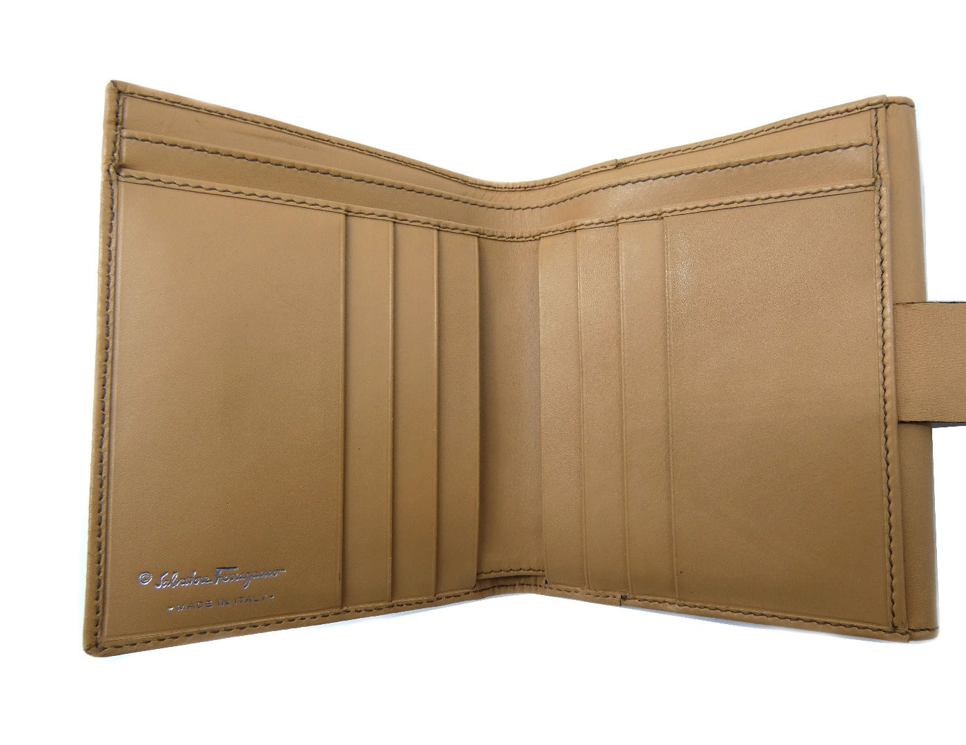 Salvatore ferragamo bifold wallet clearance