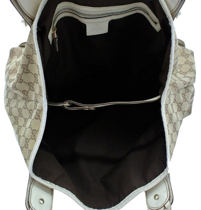 Gucci Tan GG Canvas Pelham Large Hobo Bag Gucci