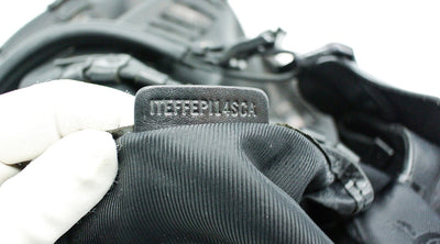 Burberry Large Black Leather Embellished Hobo Bag Bag Burberry