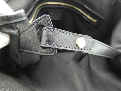 Gucci Black GG Canvas Pelham Medium Hobo Bag Gucci