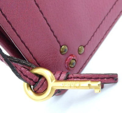 Chloe Pink Leather Convertible Mini Bag Bag Chloe