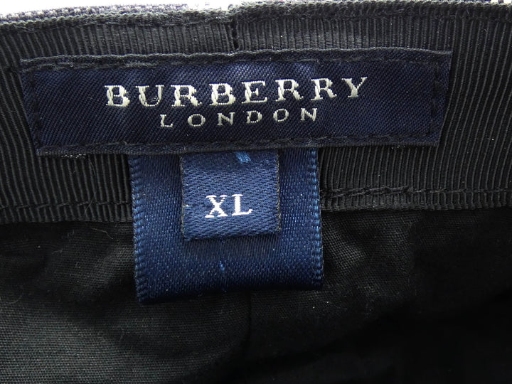 Burberry Black and Grey Striped Army Cap – Occhi Azzurri