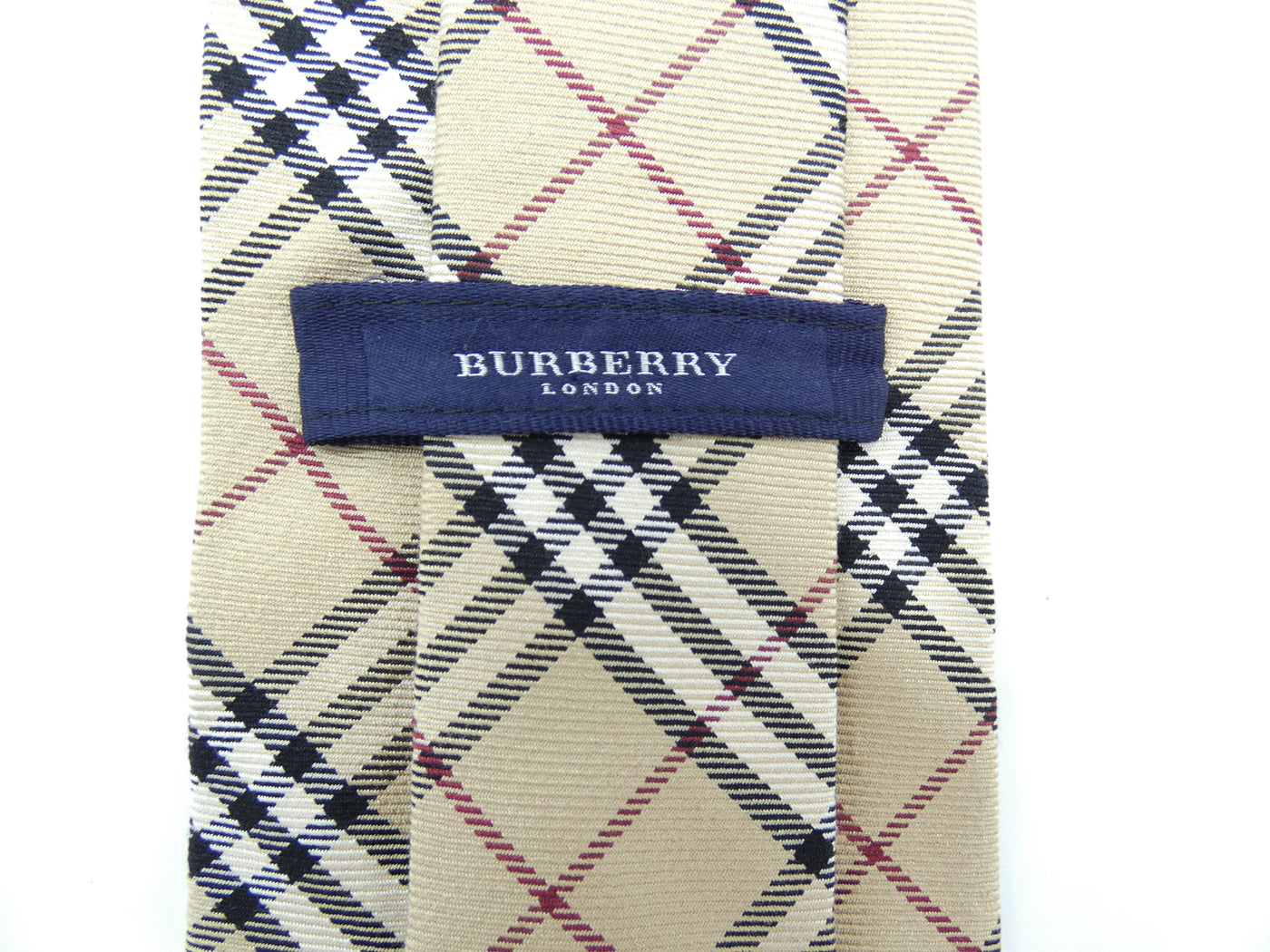 Burberry Classic Nova Check Silk Tie Ties Burberry