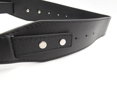 Balenciaga Black Leather Shoulder Strap Strap Balenciaga