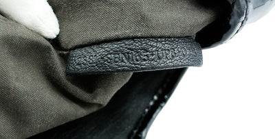 Fendi Black Grained Leather B Bag Bag Fendi