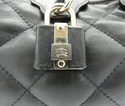 Burberry Black Leather Prorsum Bag Bag Burberry