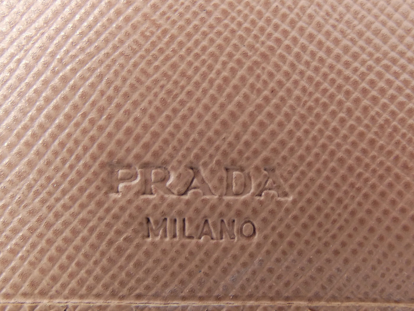 Prada Pink Enamel Clasp Vintage Wallet Wallet Prada