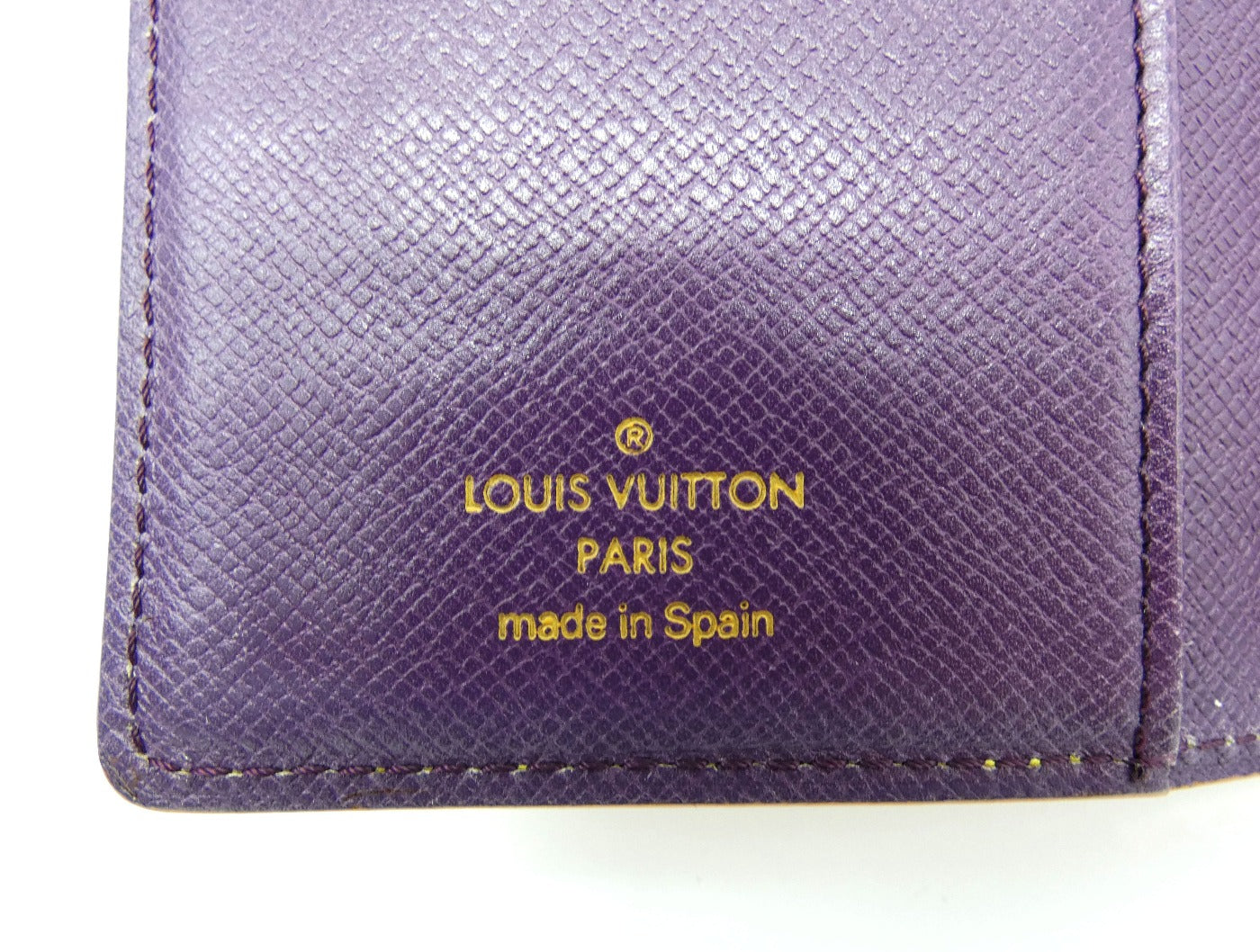 Louis Vuitton Yellow Epi Agenda Wallet Louis Vuitton