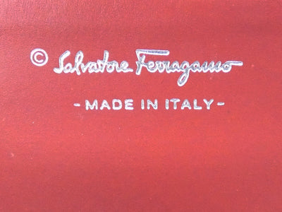 Salvatore Ferragamo Bordeaux Gancini Pocketbook Wallet Salvatore Ferragamo