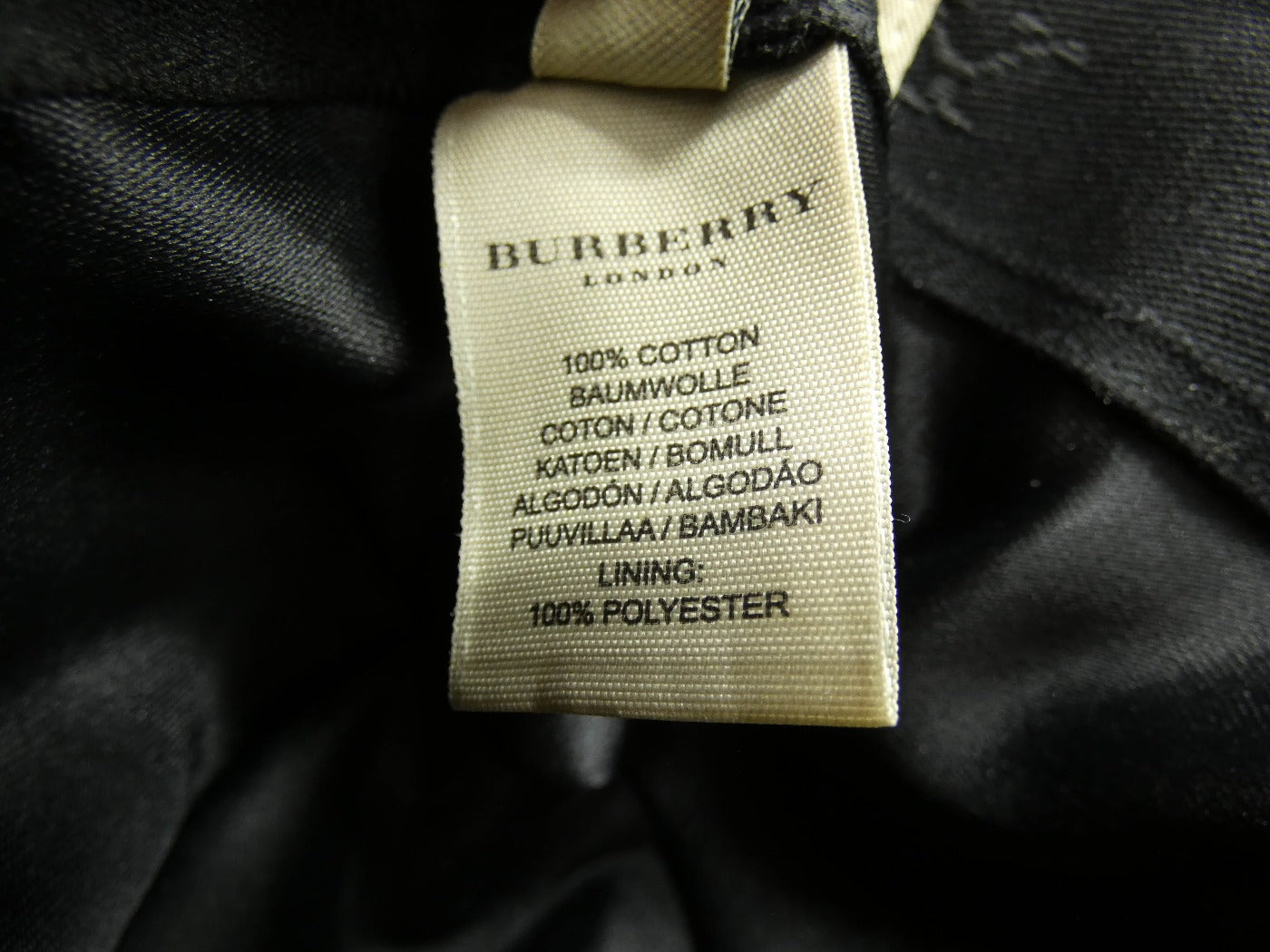 Burberry Quilted Nova Check Bucket Hat Hats Burberry