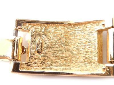 Christian Dior Vintage Crystal Link Bracelet Bracelet Christian Dior