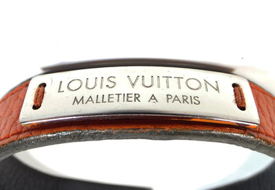 Louis Vuitton Pumpkin Leather Nomad Press It Bracelet Bracelet Louis Vuitton