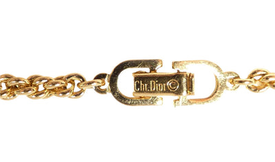 Christian Dior Crystal Flower Necklace Necklace Christian Dior