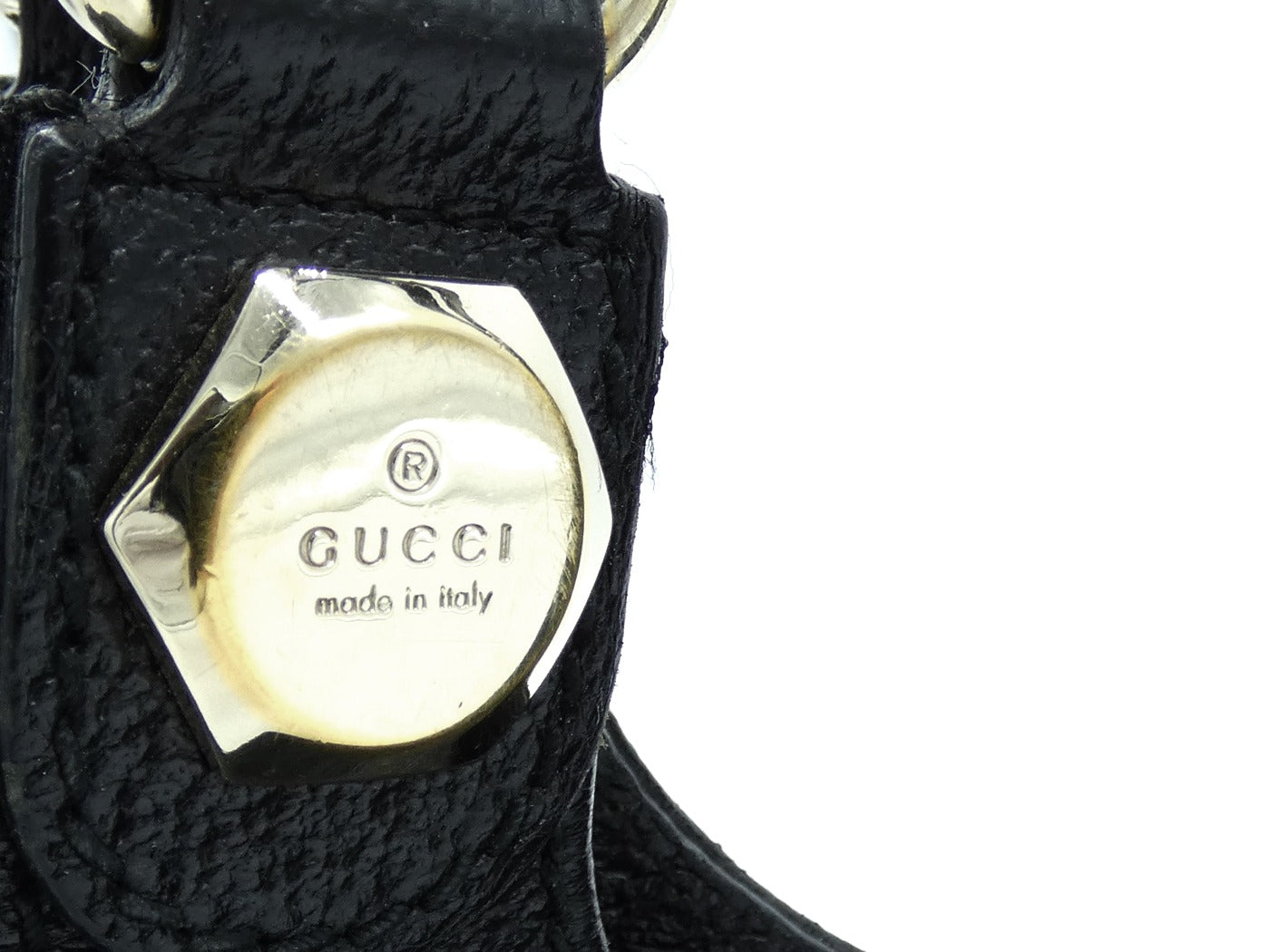 Gucci Vintage Black GG Canvas and Leather Charmy Hobo Bag Gucci