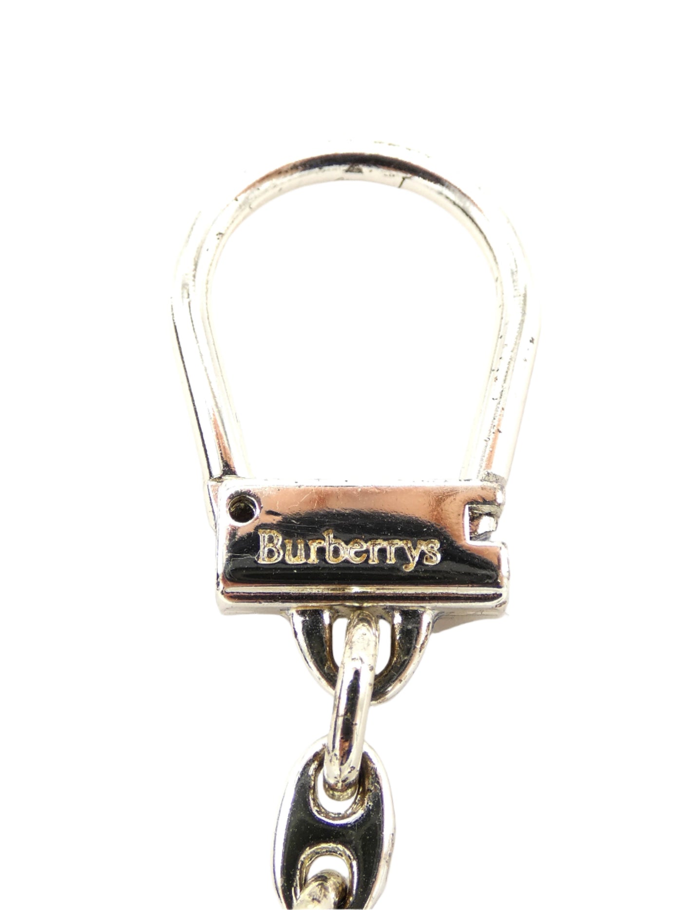 Burberrys Vintage Silver Mac Keychain Keychains Burberry