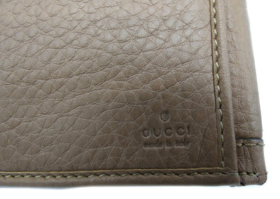 Gucci Beige Leather Bamboo Tassel Bow Flap Wallet Wallet Gucci