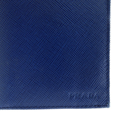 Prada Dark Blue Saffiano Long Wallet Wallet Prada