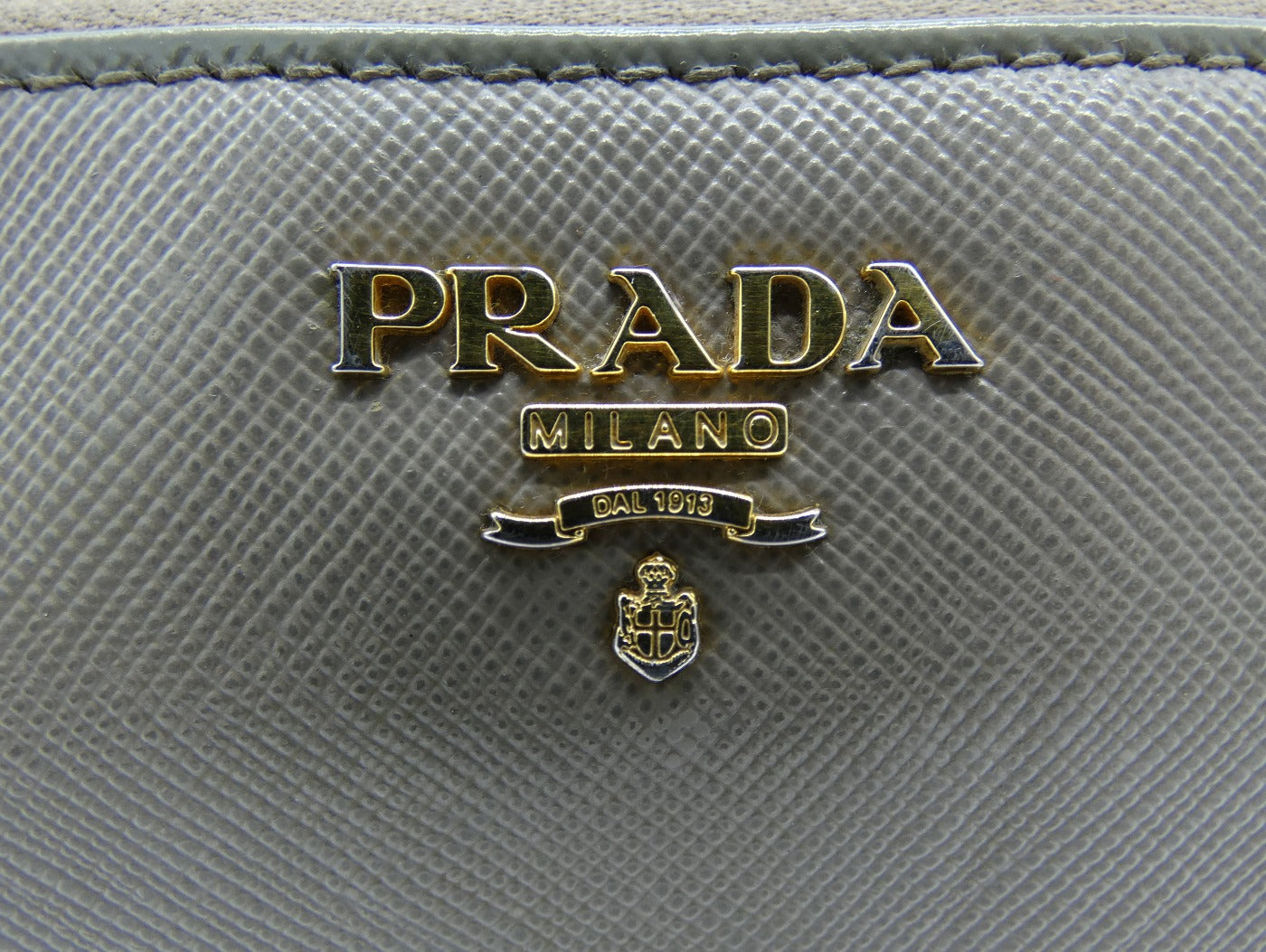 Prada Putty Saffiano Leather Zip Around Wallet Wallet Prada