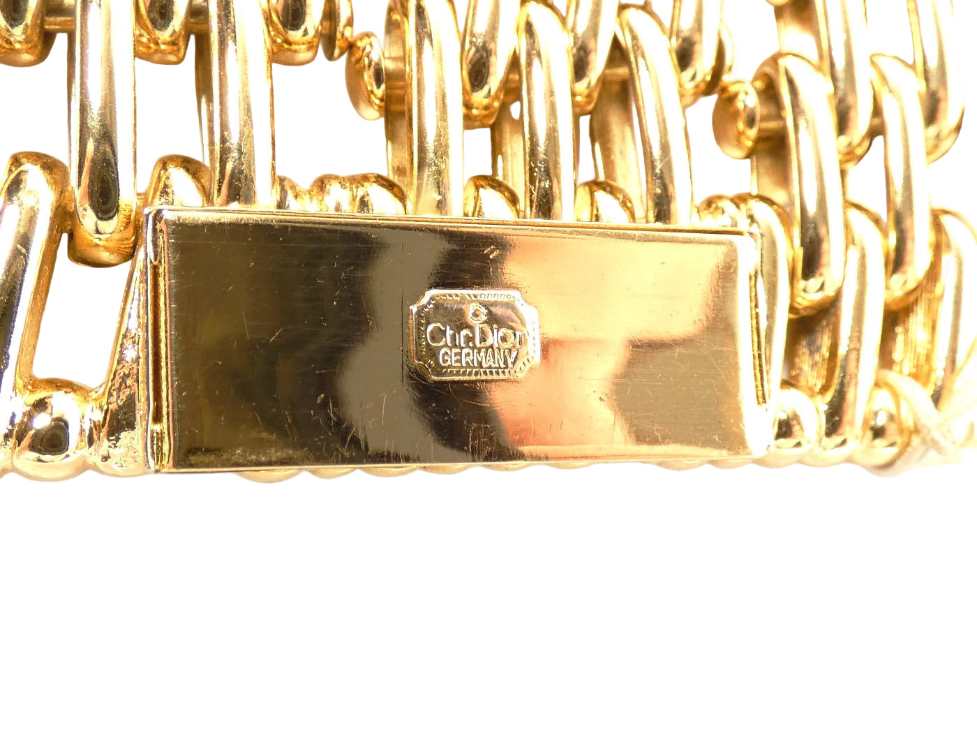 Christian Dior Bijoux Gold Bracelet Bracelet Christian Dior