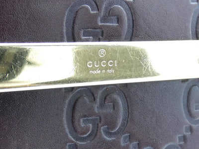 Gucci Guccissimo Bordeaux Vintage Long Wallet Wallet Gucci