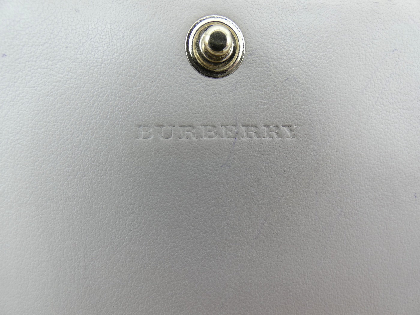 Burberry Soft Grain Limestone Halton Wallet Wallet Burberry