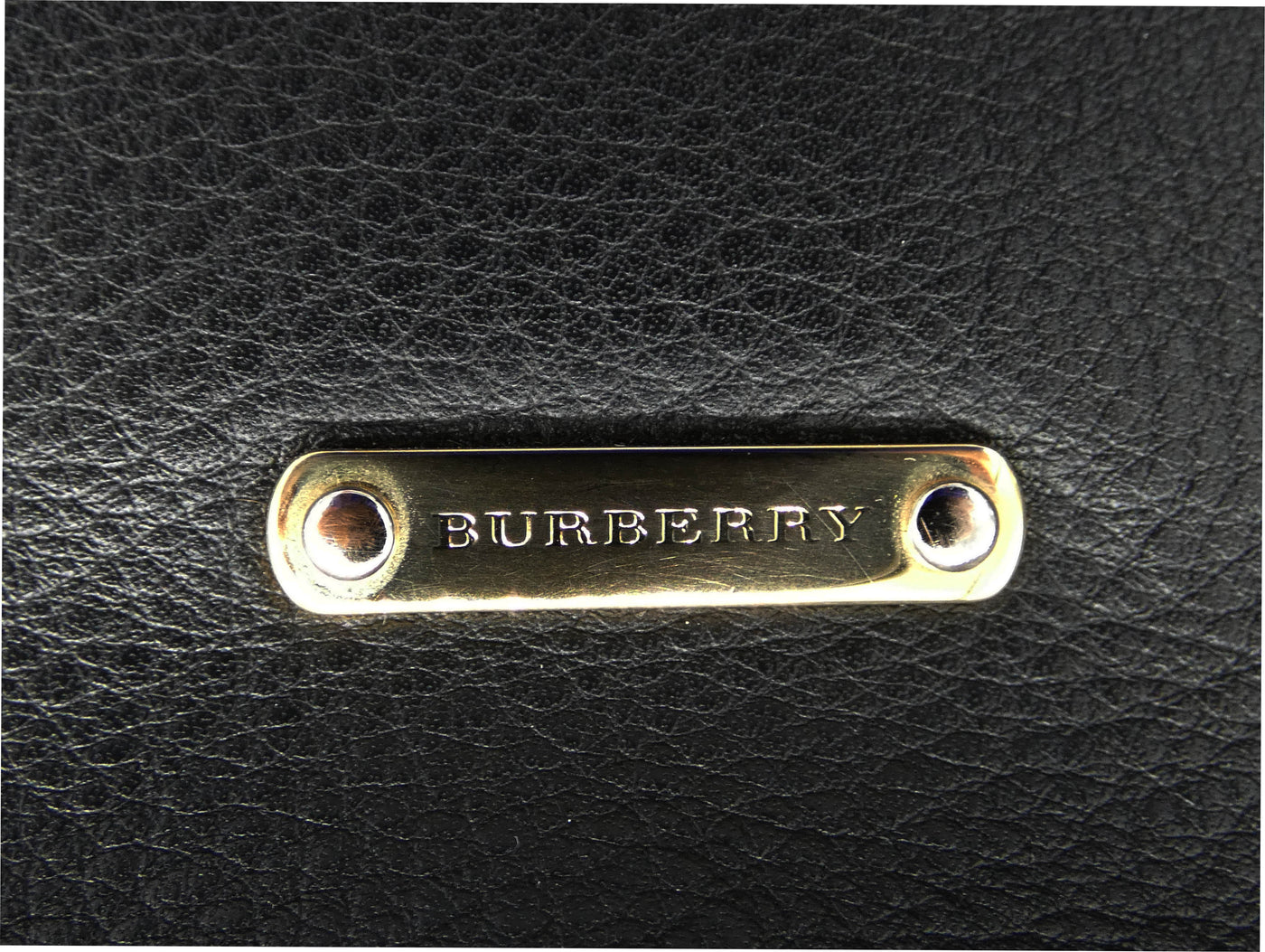 Burberry Canterbury Black Leather Bag Bag Burberry