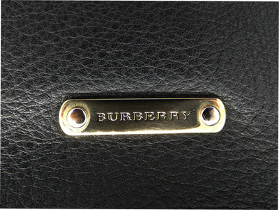 Burberry Canterbury Black Leather Bag Bag Burberry