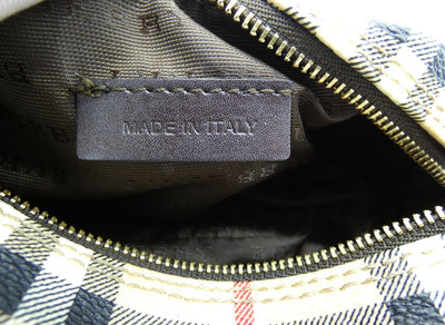 Burberry Haymarket Check Pouch Wallet, Cosmetic Bag Burberry