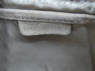 Burberry Prorsum Dark Cream Suede Knight Mini Bag Bag Burberry
