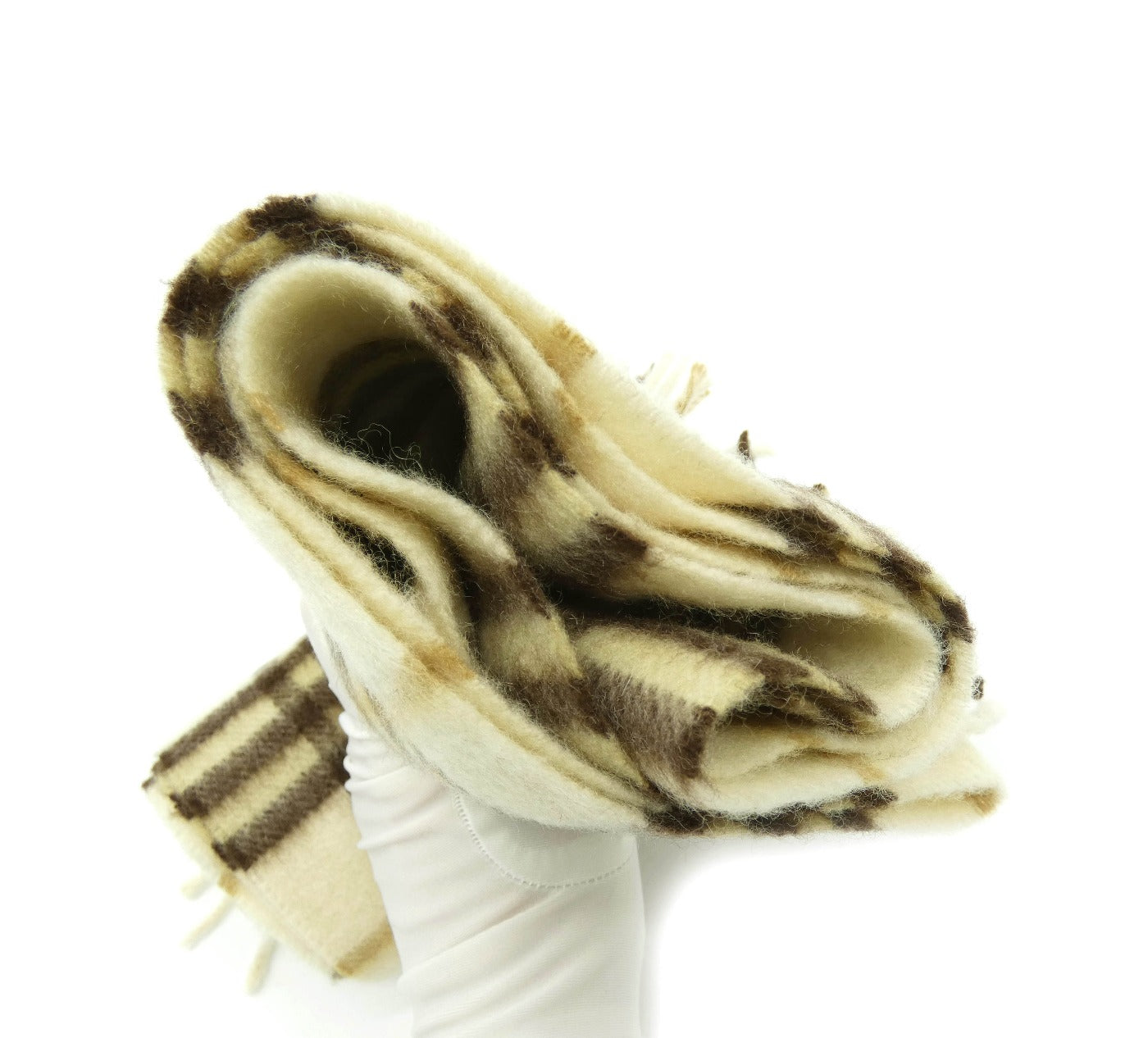 Burberry Cashmere Cream Nova Check Scarf Scarf Burberry
