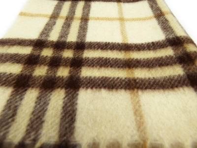Burberry Cashmere Cream Nova Check Scarf Scarf Burberry